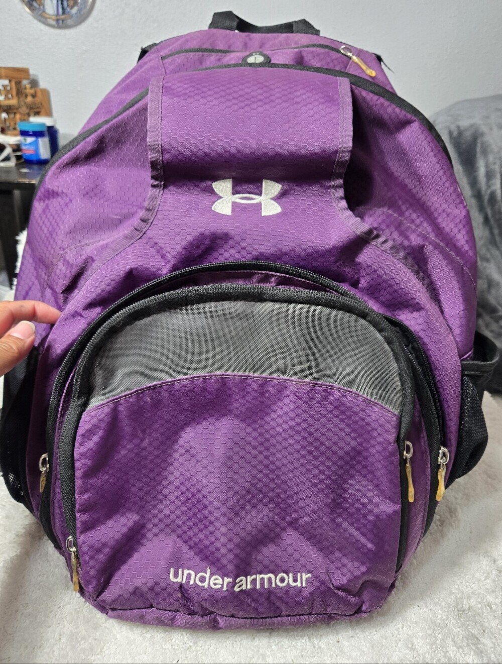 Under Armour Purple Backpack